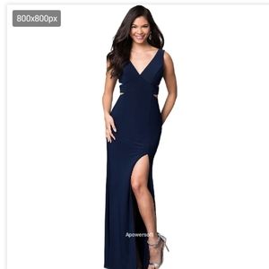 Ignite Evening Cout out Prom evening Gown size 2